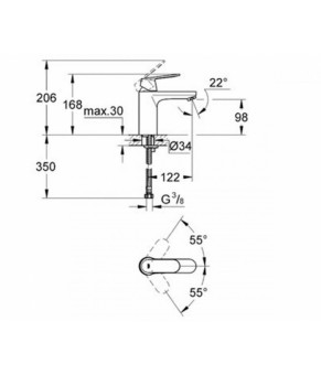 Смеситель Grohe Eurosmart 23327000