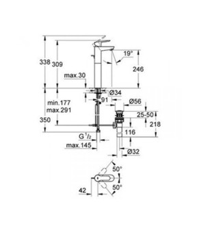Смеситель Grohe BauEdge 32860000