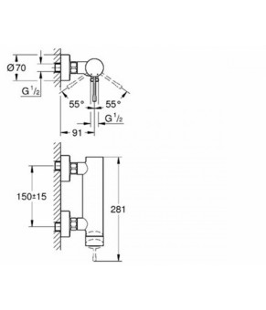 Смеситель Grohe Essence 33636001