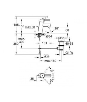 Смеситель Grohe Concetto New 3220410E