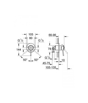 Смеситель Grohe BauClassic 29048000