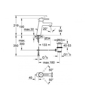 Смеситель Grohe Concetto 23450001