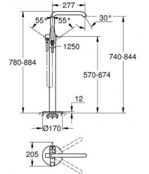 Смеситель Grohe Essence New 23491001