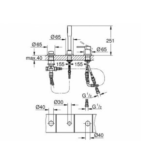 Смеситель Grohe Essence 19976001