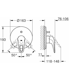 Смеситель Grohe Eurostyle 19506LS3