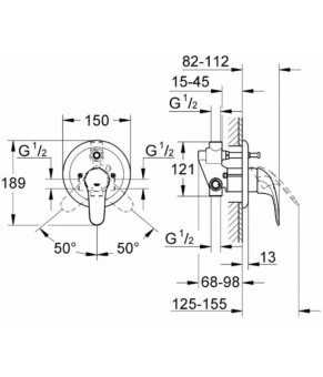 Смеситель Grohe Euroeco 32747000