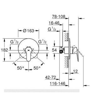 Смеситель Grohe BauEdge 29078000