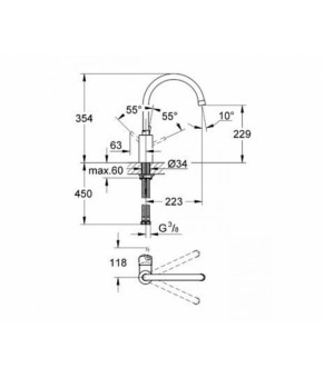 Смеситель Grohe Concetto New 32661001