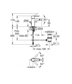 Смеситель Grohe Lineare New 33848001