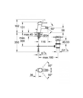 Смеситель Grohe Concetto New 32208001