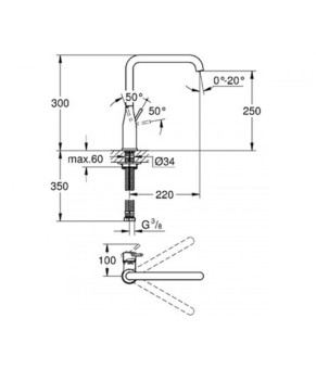 Смеситель Grohe Essence New 30269000