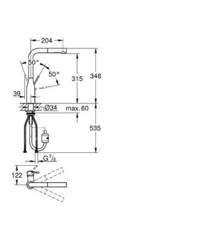 Смеситель Grohe Essence New 30270000