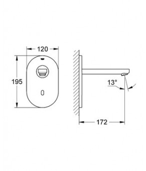 Смеситель Grohe Eurosmart Cosmopolitan E 36335SD0