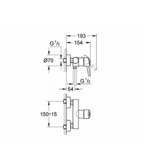 Смеситель GROHE CONCETTO 32210000