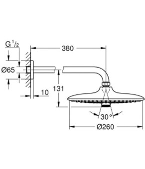 Ручной душ Grohe EUPHORIA 26458000
