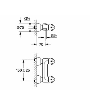 Смеситель  GROHE TALIA 26661000