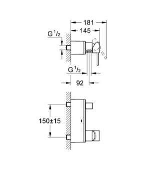 Смеситель GROHE ALLURE 32846000