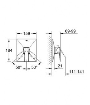Смеситель GROHE ALLURE BRILLIANT 19789000