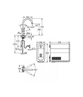 Смеситель Grohe Blue Home 31455000
