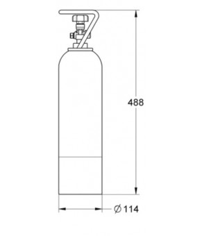 Баллон для газированной воды GROHE BLUE 40424000