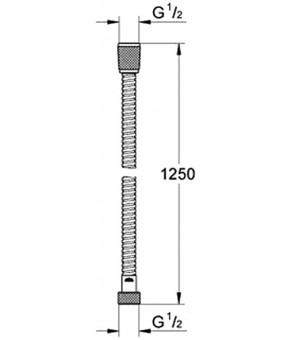 Душевой шланг Grohe Relexa 28142000
