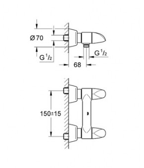 Смеситель Grohe Aria 26008000