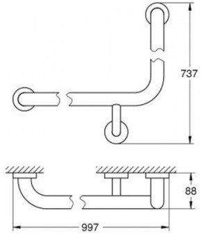 Поручень Grohe Essentials 40797001