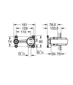 Смеситель Grohe EURODISC JOY 23429000