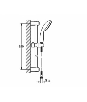 Душевой гарнитур Grohe Tempesta 27924000