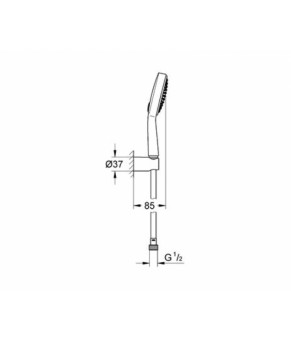 Душевой гарнитур Grohe Power and Soul 27838000