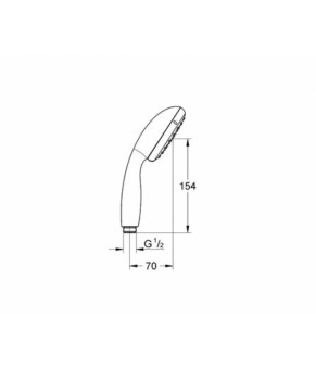 Ручной душ Grohe Tempesta 27597000