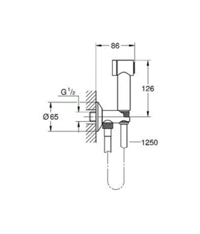 Гигиенический душ Grohe Sena Trigger Spray 35 26332000