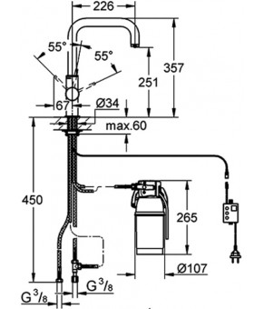 Смеситель Grohe Blue 31299001