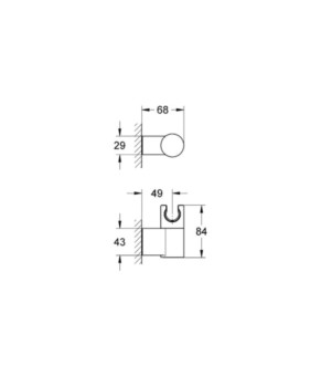 Держатель GROHE RAINSHOWER 27055000