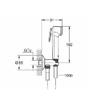 Душевая система Grohe BauEdge 28343006