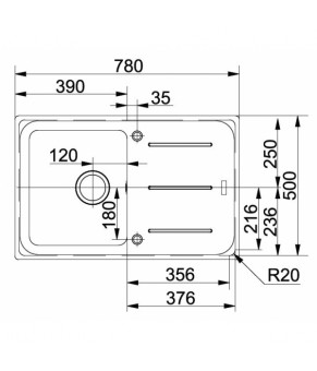 Кухонная мойка Franke Impact IMG 611 114.0502.873