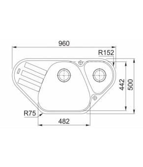 Кухонная мойка Franke Antea AZG 661-E 114.0499.221