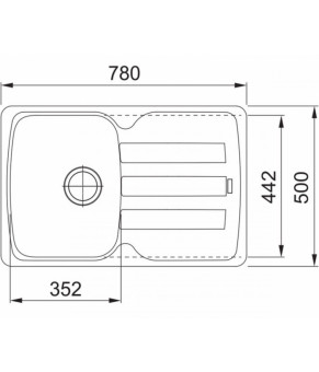 Кухонная мойка Franke Antea AZG 611-78 114.0499.166
