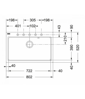 Кухонная мойка Franke Fiji FIG 610-80 114.0367.658
