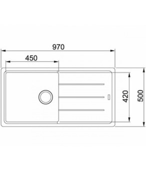 Кухонная мойка Franke Basis BFG 611-97 114.0363.933