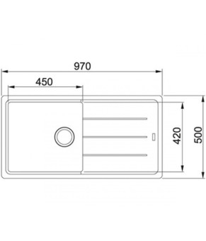 Кухонная мойка Franke Basis BFG 611-97 114.0363.931
