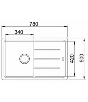 Кухонная мойка Franke Basis BFG 611-78 114.0258.037