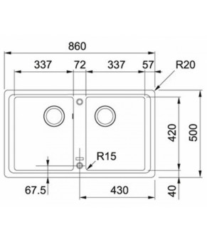 Кухонная мойка Franke Basis BFG 620 114.0363.940
