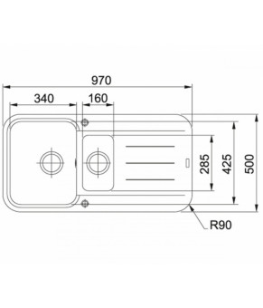 Кухонная мойка Franke Basis PBG 651 114.0258.080