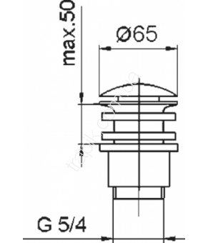 Донный клапан Armatura 660-254-00