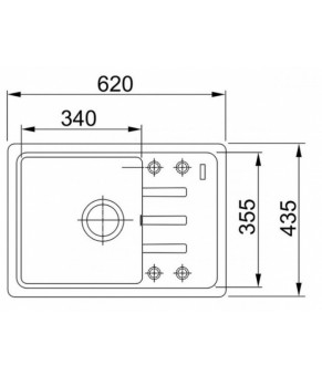 Кухонная мойка Franke Malta BSG 611-62 114.0375.042