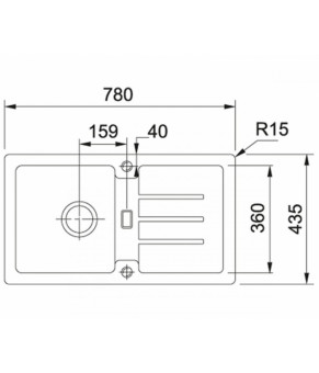 Кухонная мойка Franke Strata STG 614-78 114.0327.902