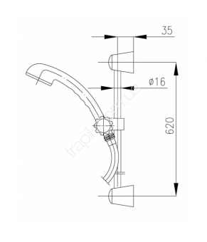 Душевой гарнитур Armatura WMS 841-123-00