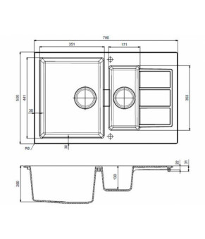 Кухонная мойка Franke Sirius Tectonite SID 651-78 114.0497.985