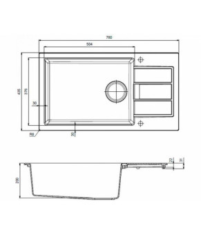 Кухонная мойка Franke Sirius SID 611-78 XL Slim 114.0497.983